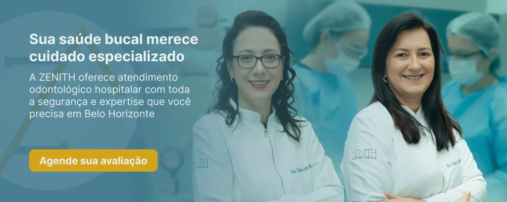 Dra Daniela Cotta e Dra Juliana Massote equipe ZENITH Odontologia Hospitalar Belo Horizonte Hospital SOCOR Barro Preto